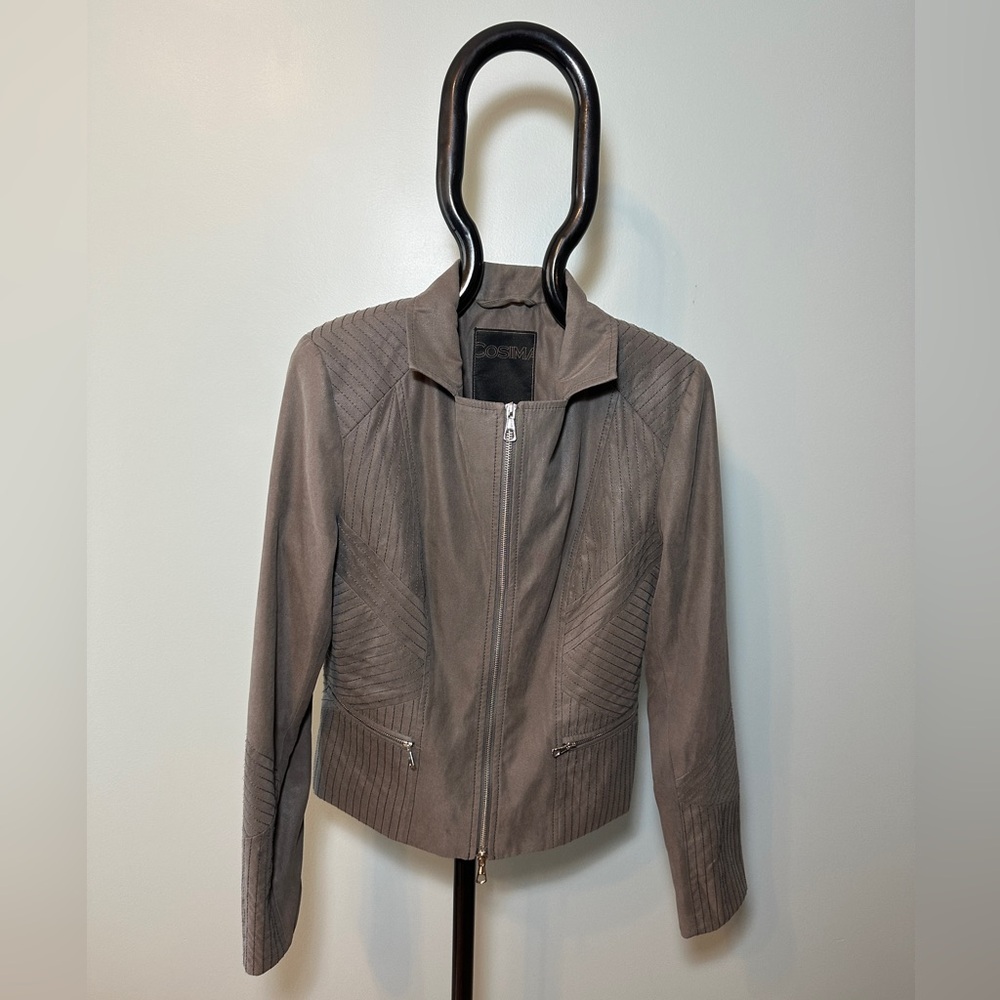 Cosima Ladies Faux Suede Jacket